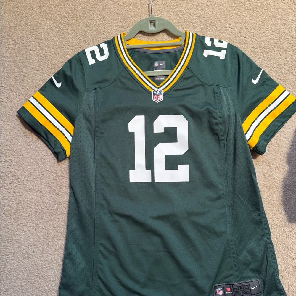 NFL packers Aaron Rodgers On-Field Nike Jersey women’s cut